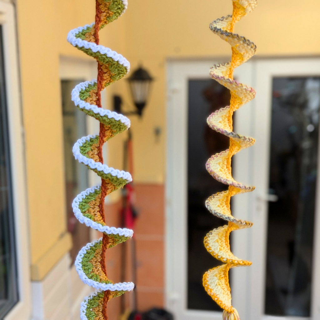 Crochet Wind Spinner Pattern, Crochet Pattern, Crochet Wind Spinner, Wind Spinner, Crochet, Crochet Chime, Wind Chime, Brunaticality