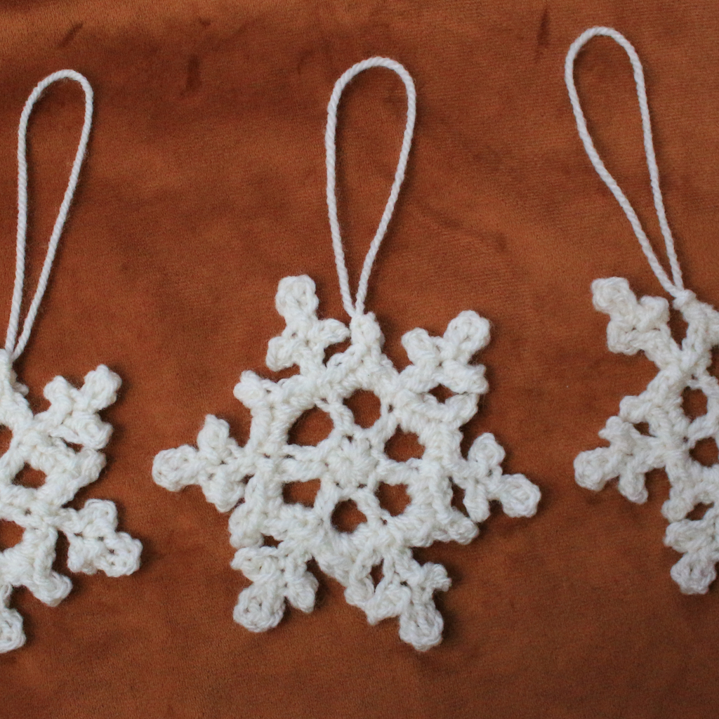 Crochet Snowflake Written Pattern, Crochet Snowflake, Crochet Snowflake Ornament, Christmas Crochet, Brunaticality