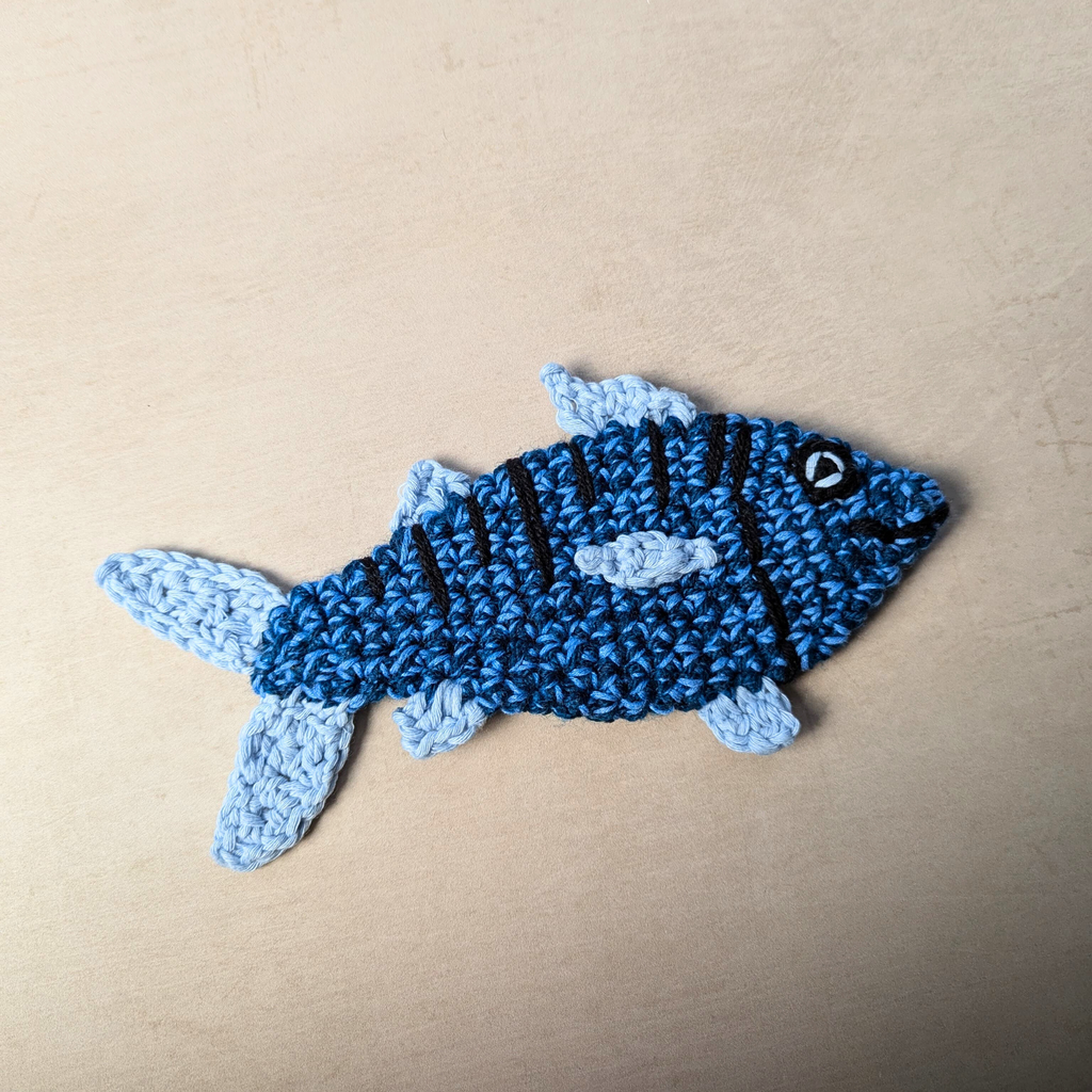 Fish Crochet Pattern, crochet patterns, fish, crochet gifts, crochet amigurumi, kid toys, crochet keychain, amigurumi pattern, Brunaticality