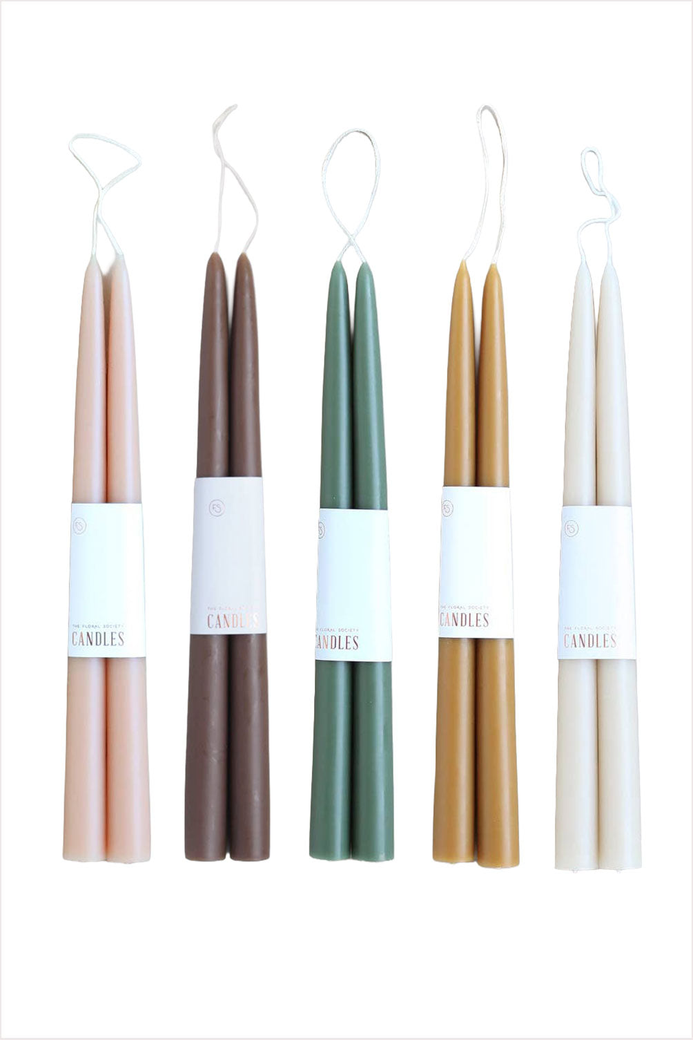 12" Taper Candle Pair