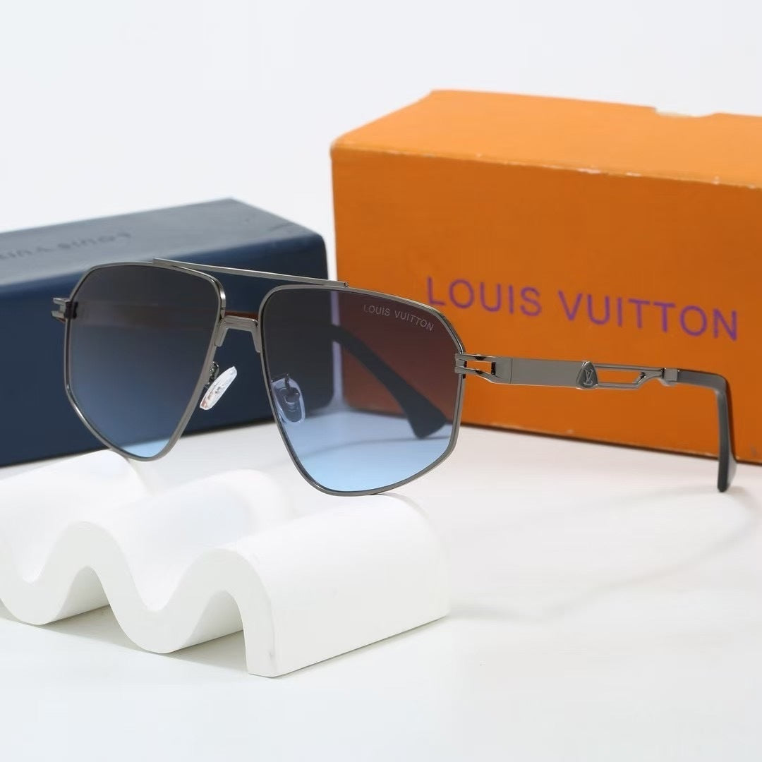 Louis vuitton Metal Vanguard Double Bridge Aviator Sunglasses Aviator