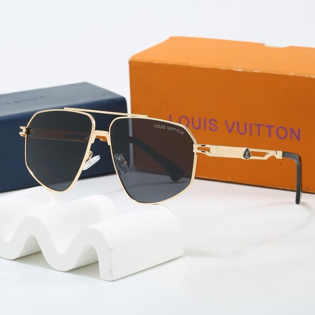 Louis vuitton Metal Vanguard Double Bridge Aviator Sunglasses Aviator